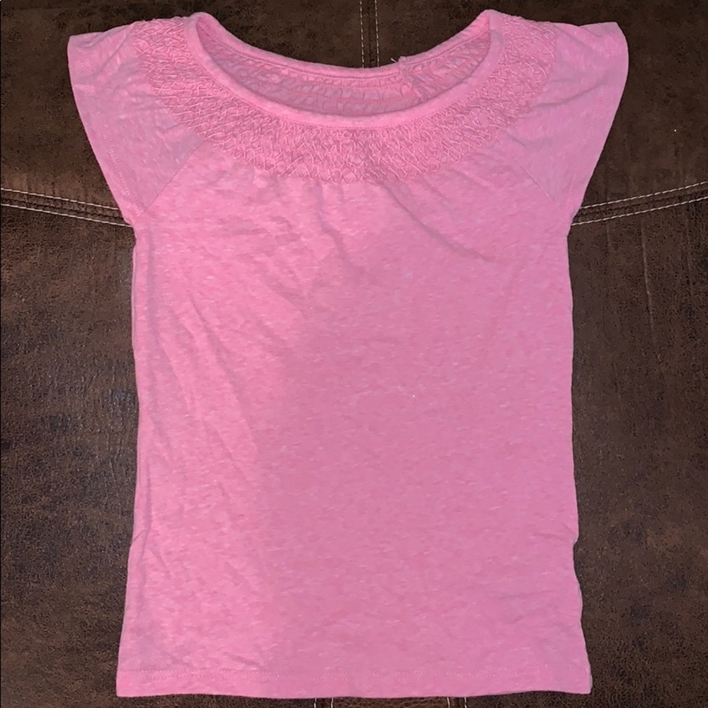 Girls pink shirt
